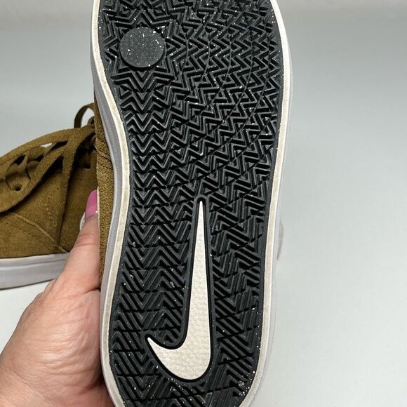 Nike Sb Check Solar Suede Trainers 843895-212 Golden Beige/white size 7 - Picture 7 of 7